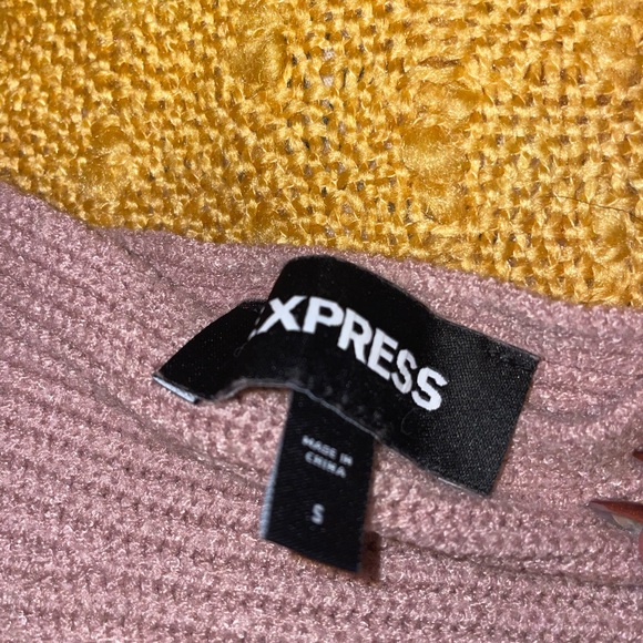 Mauve Express Asymmetrical Sweater - Picture 3 of 5